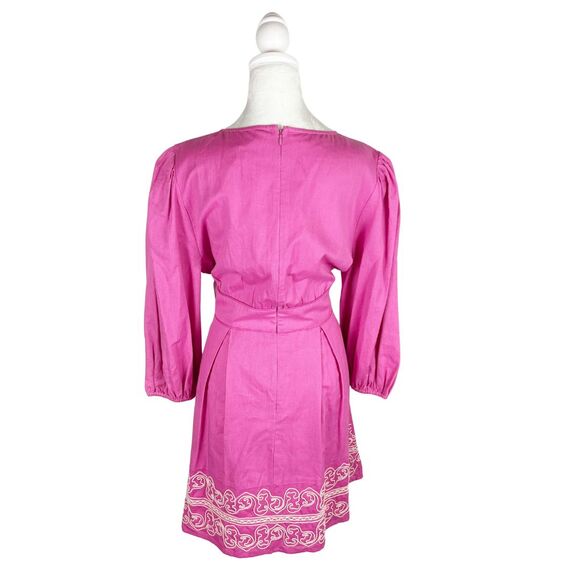 Anna Cate Fleur Mini Dress Large PInk NWT - Picture 6 of 11